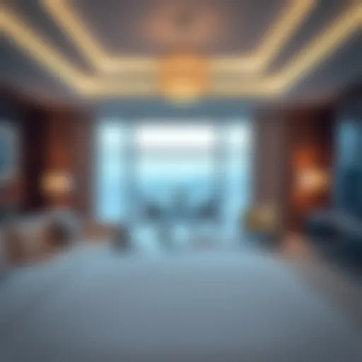 Sophisticated Interiors at Adagio Aparthotel Deira Elegant interior of Adagio Aparthotel Deira showcasing modern design