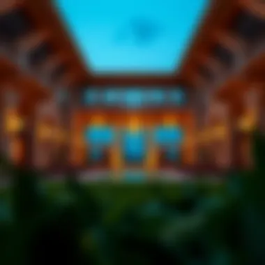 Elegant design of the Al Habtoor Polo Club