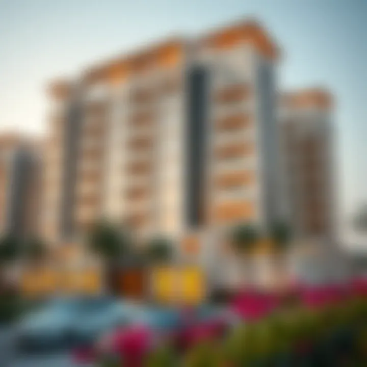 Luxurious residential building in Al Hamar