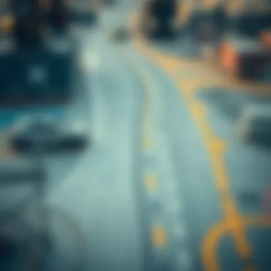 Map indicating the zoning regulations within the Al Jurf Industrial Area