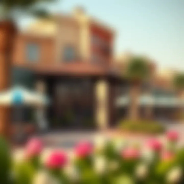 Amenities and Community Features in Al Khail Gate Illustration of amenities in Al Khail Gate