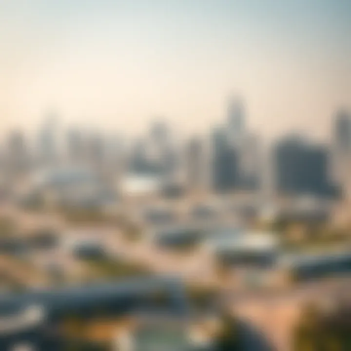 Modern Skyline of Al Nahda Panoramic view of Al Nahda, showcasing its modern skyline and infrastructure