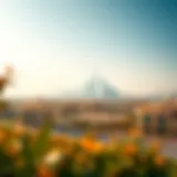 Stunning skyline view of Al Rostamani Hor Al Anz