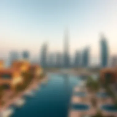 A stunning skyline view of Dubai showcasing luxury properties