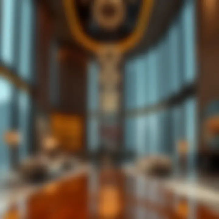 Luxurious interior spaces of Apricot Tower highlighting modern aesthetics