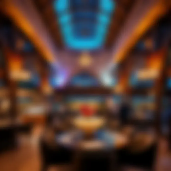 An ambiance shot capturing the vibrant atmosphere inside Awani