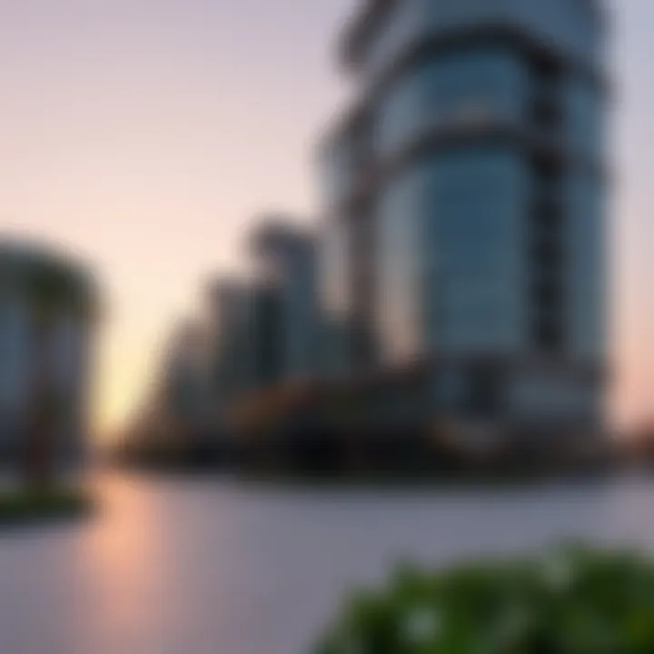 Modern architectural designs in Dubai influenced by international investments