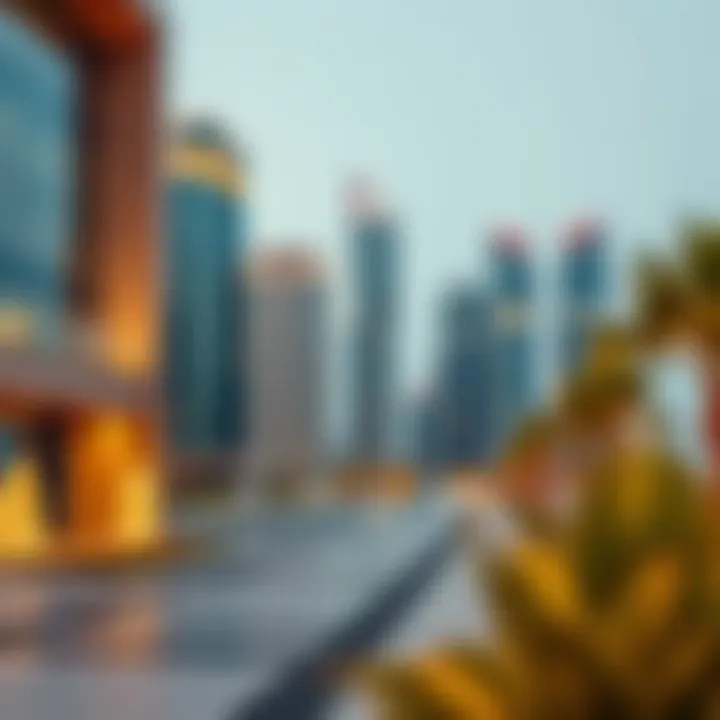 Conceptual visual of investment strategies in the UAE