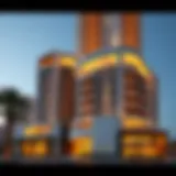 Stunning exterior view of BM Tower Al Nahda showcasing modern architecture