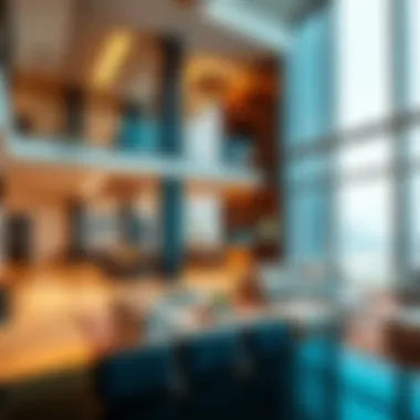 Modern Interior Design of Centrium Tower Interior layout of Centrium Tower highlighting modern design and spaciousness