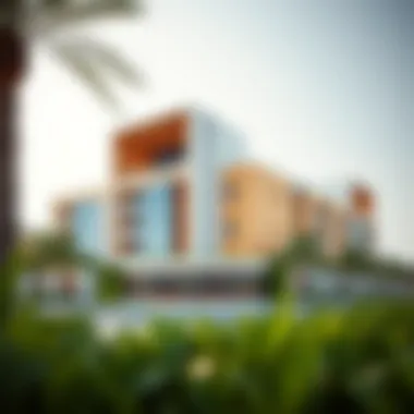 Architectural Vision of Mudon Architectural renderings of Mudon project highlighting modern design elements