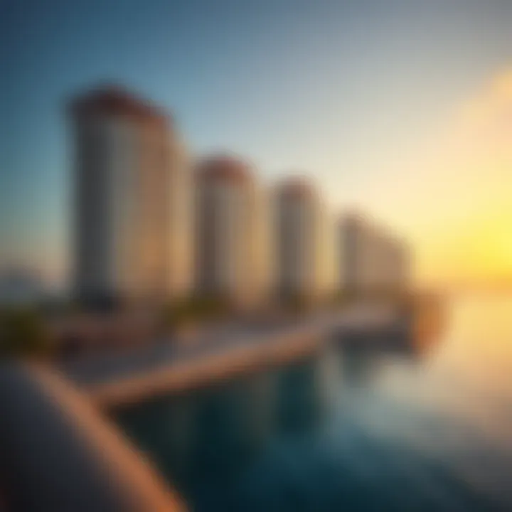 Luxurious residential units along the waterfront of Creek Dubai Harbour