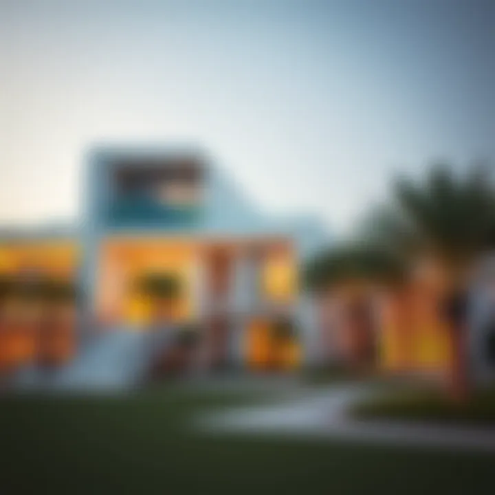 Modern architectural designs in Dubai