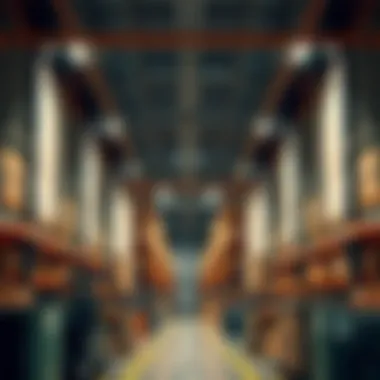 Interior Layout of Distribution Systems Interior layout of DXB Main Distribution Centre highlighting storage and distribution systems