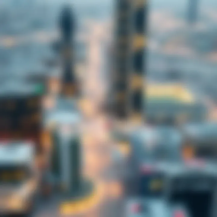 Strategic Location of DXB Main Distribution Centre Map of Dubai indicating the strategic location of DXB Main Distribution Centre in relation to key markets