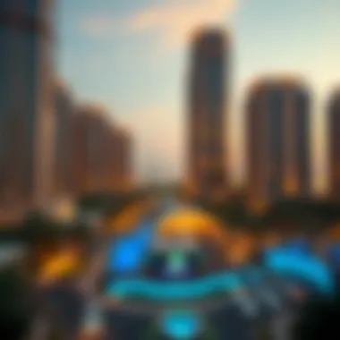 Conceptual rendering of Emaar's luxury residential project