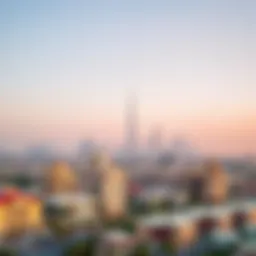 Panoramic view of Dubai's skyline showcasing emerging neighborhoods