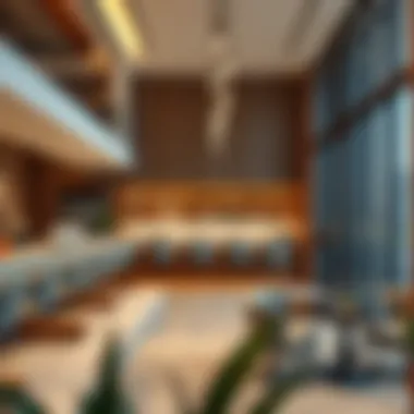 Overview of amenities offered at Adib Building, emphasizing modern convenience