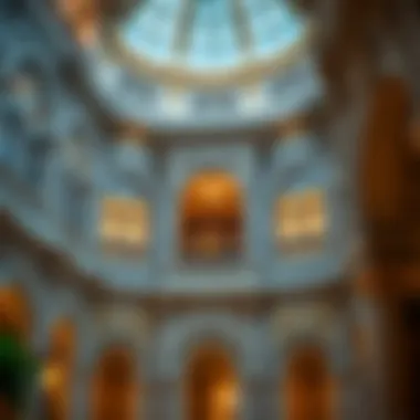 The intricate design details of Al Ras Building highlighting its craftsmanship