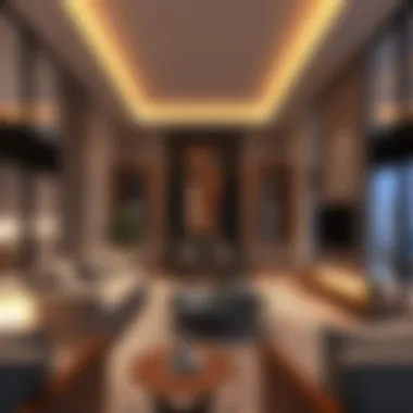 Contemporary Living Spaces in Alzorah Luxurious living spaces in Alzorah with contemporary design