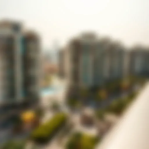 Scenic view of Al Nahda skyline showcasing modern architecture