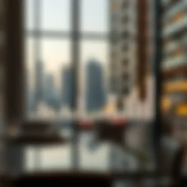 Graph illustrating pricing trends in the Dubai real estate market