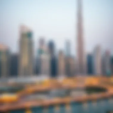 Stunning skyline view of Dubai showcasing modern architecture