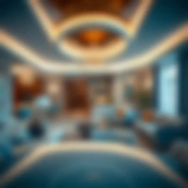 Interior of a luxurious Dubai apartment