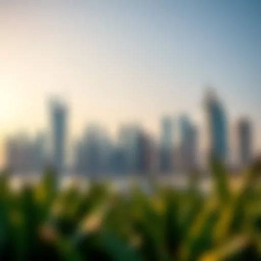 The stunning skyline of Dubai showcasing iconic architecture