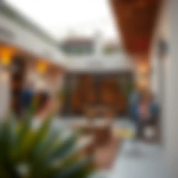 Outdoor family space reflecting community interaction