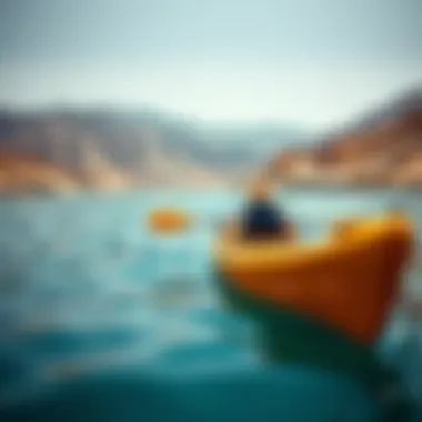 Kayaking in Hatta's Scenic Waters Crystal-clear waters for kayaking in Hatta
