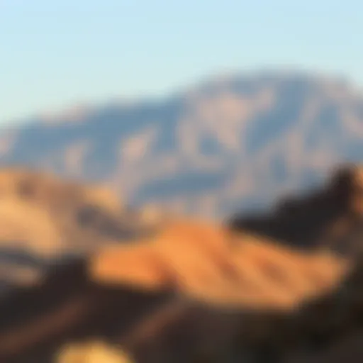 Stunning view of Hatta's mountainous landscape