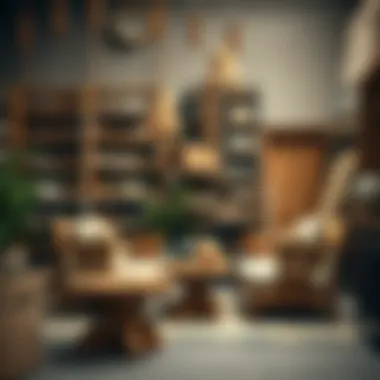 Artisan-Crafted Wooden Furniture Artisan-crafted wooden furniture highlighting local craftsmanship