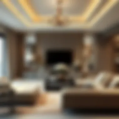 Luxurious Living Room Designs Luxurious living room setups showcasing modern furniture designs