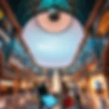 Architectural marvel of Ibn Battuta Mall showcasing its unique design