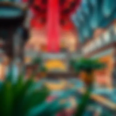 Thematic zones within Ibn Battuta Mall reflecting various cultures