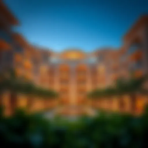 Breathtaking view of Luna Residence architecture