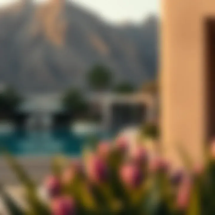 Scenic landscape surrounding Luna Residence