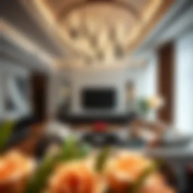 Luxurious interior of a unit in Marina 106 highlighting modern design