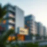 Stunning architectural facade of Misk 2 by Arada