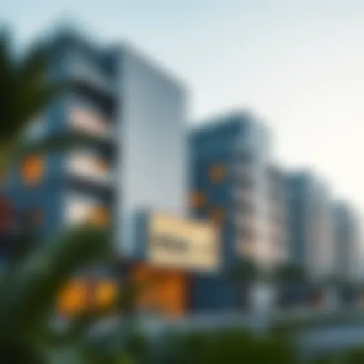 Stunning architectural facade of Misk 2 by Arada