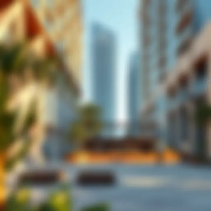 Community Integration near Noora Building Community spaces around the Noora Building fostering urban integration