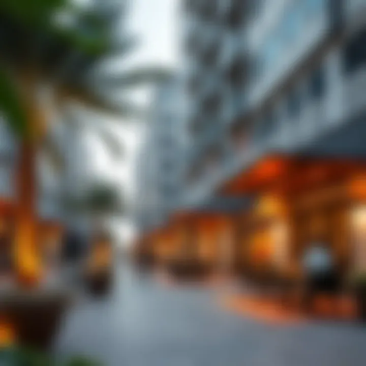 Vibrant community spaces within Park Ville 07 environment