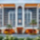 Stunning facade of Park Ville 07 showcasing modern architectural design