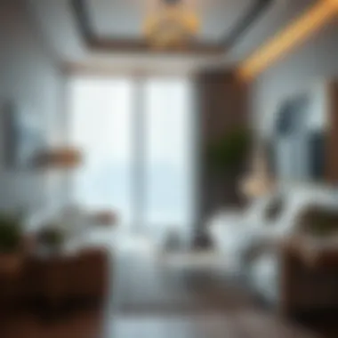 Stylish Room Interior in Al Nahda A modern room interior showcasing stylish furnishings in Al Nahda.