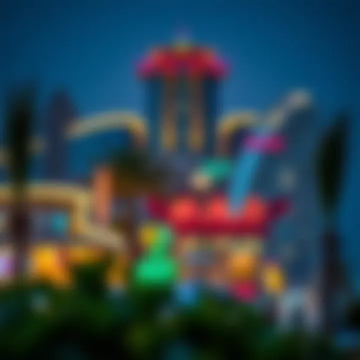 Vibrant Atmosphere of Al Nahda A scenic view of Al Nahda highlighting its vibrant atmosphere.