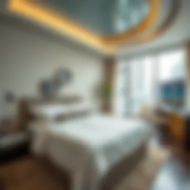 Modern amenities in Dubai Marina room rental