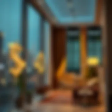 Overview of rental prices displayed on a digital platform