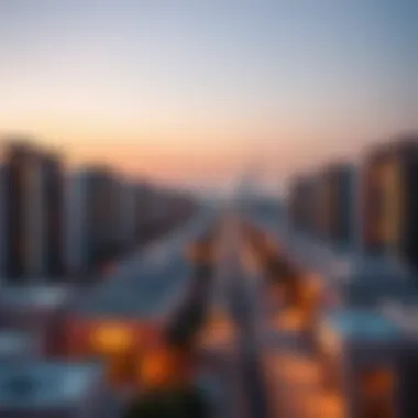 Beautiful view of Al Nahda skyline showcasing residential options