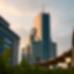 Architectural design of Al Salam Tower showcasing its unique structure